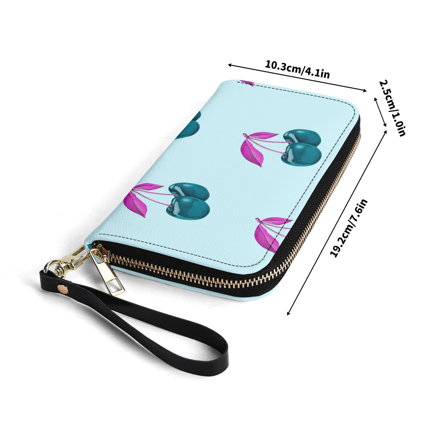 Blue Cherry© Limited Edition Pop Upgraded 2.0 PU Leather Wallet