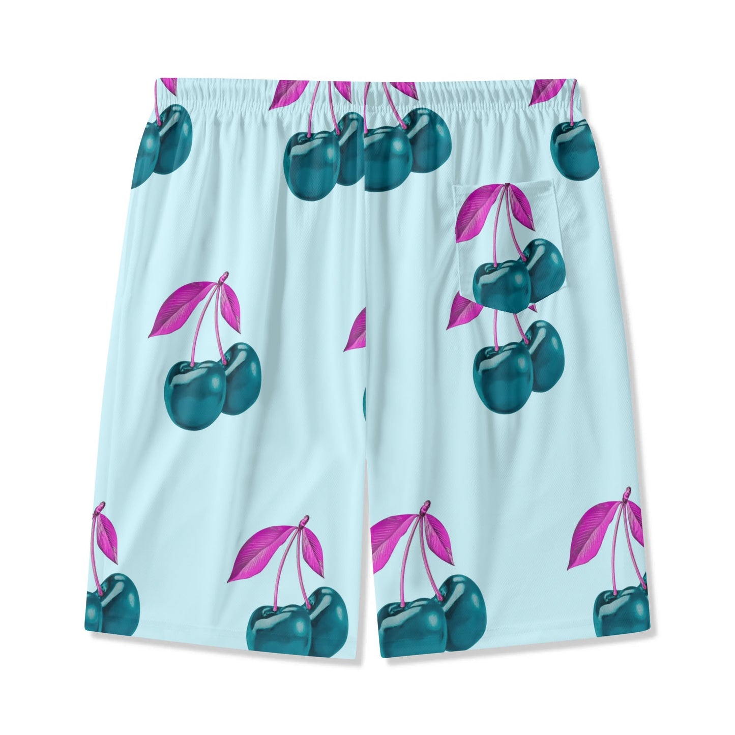 Blue Cherry© Pop Quick Dry Sport Youth Lightweight Beach Shorts