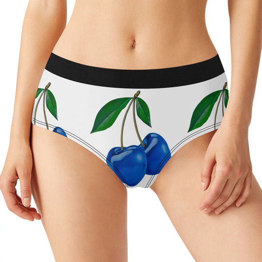 Blue Cherry© Feel Good Soft Womens Mid Waisted Briefs