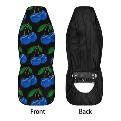 Blue Cherry© BLACK Lightweight Car Seat Cover Set (set of 4)