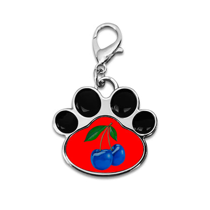 Blue Cherry© Love Pet Decor Cat Dog Paw Jewelry Pet Collar Pendants