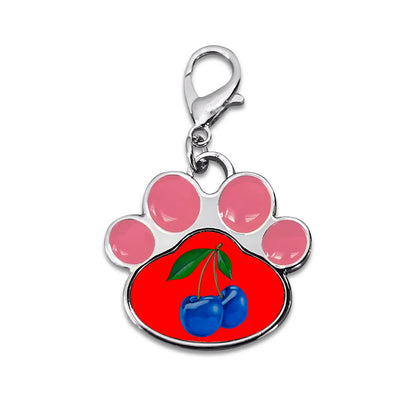 Blue Cherry© Love Pet Decor Cat Dog Paw Jewelry Pet Collar Pendants