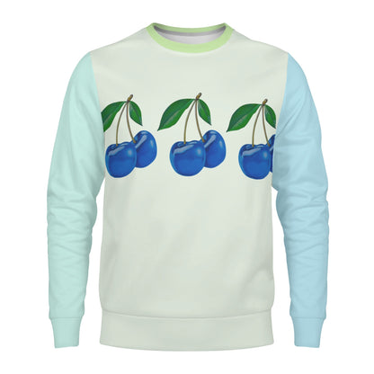 Blue Cherry© Limited Edition Pop Kid's Soft and Cozy All Over Print Sweater