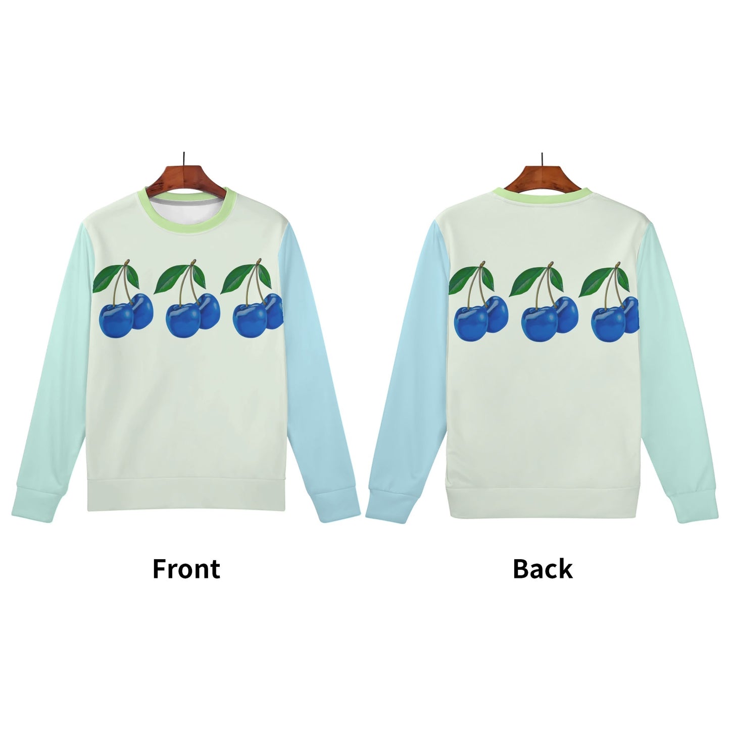 Blue Cherry© Limited Edition Pop Kid's Soft and Cozy All Over Print Sweater