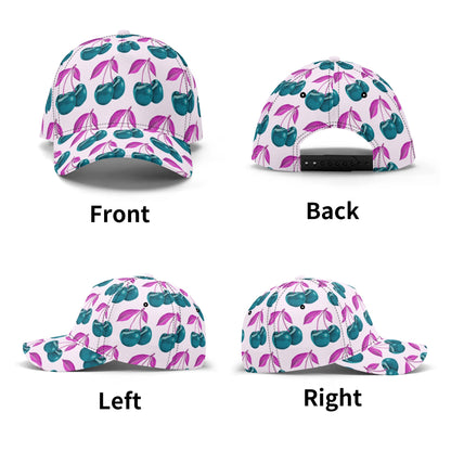 Blue Cherry© Limited Edition Pop Simple Sport All-over Print Baseball Cap