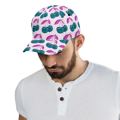 Blue Cherry© Limited Edition Pop Simple Sport All-over Print Baseball Cap