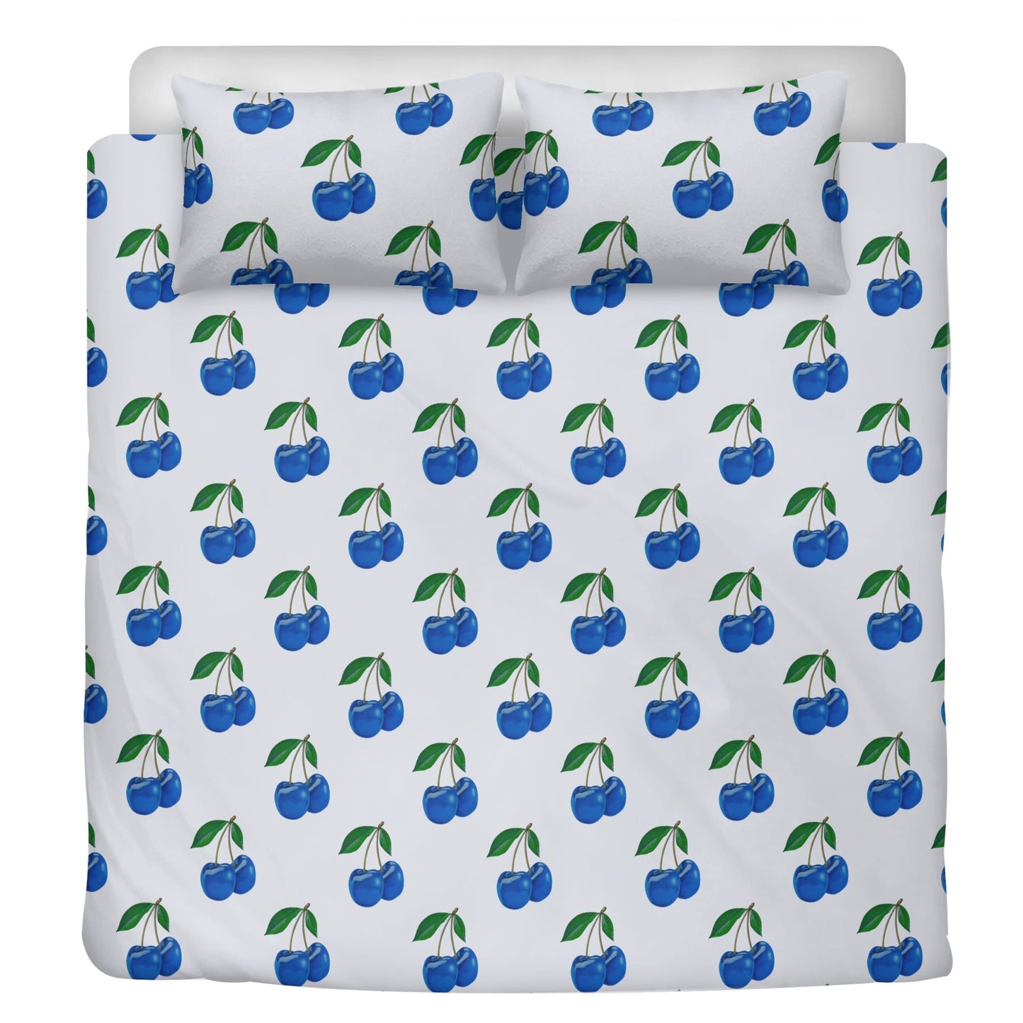 Blue Cherry© Super Soft Hotel Lux Pure Clean 3 Pcs Beddings