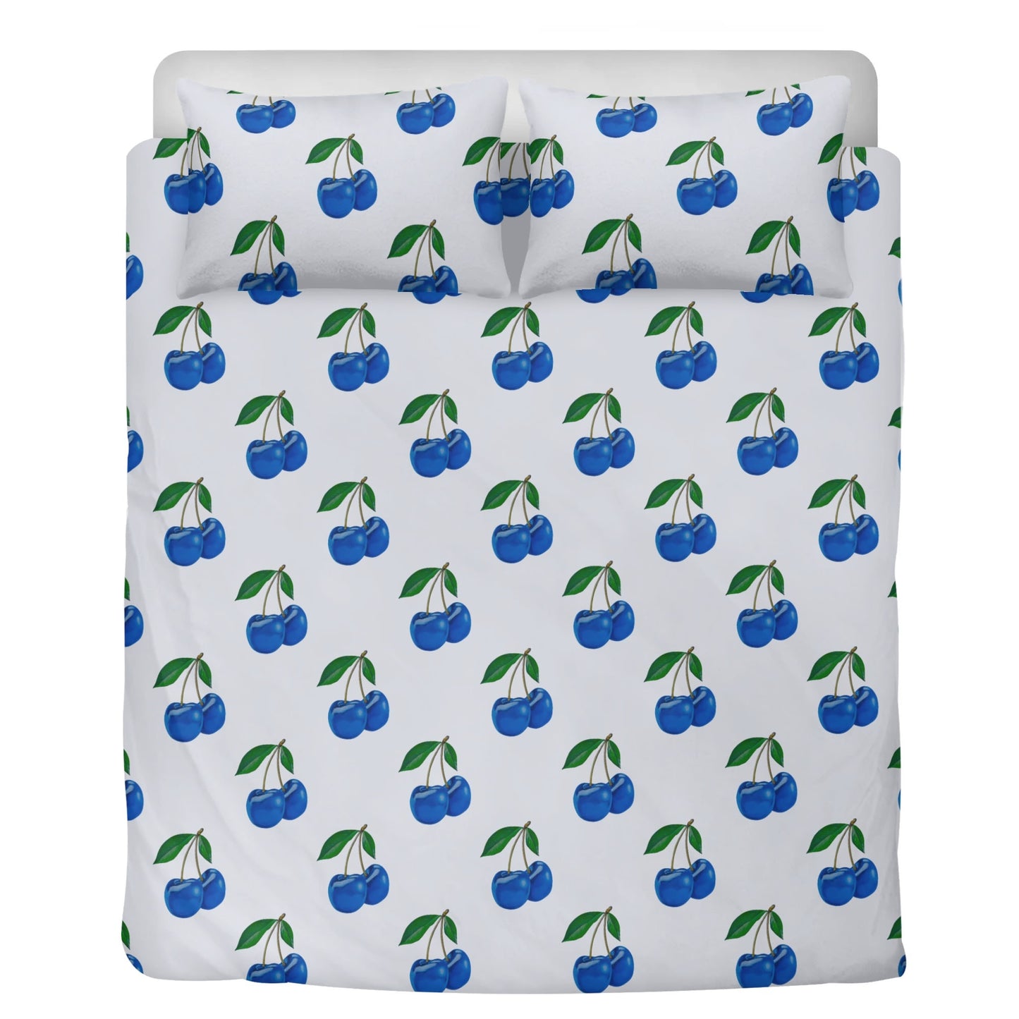 Blue Cherry© Super Soft Hotel Lux Pure Clean 3 Pcs Beddings