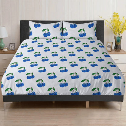 Blue Cherry© Super Soft Hotel Lux Pure Clean 3 Pcs Beddings