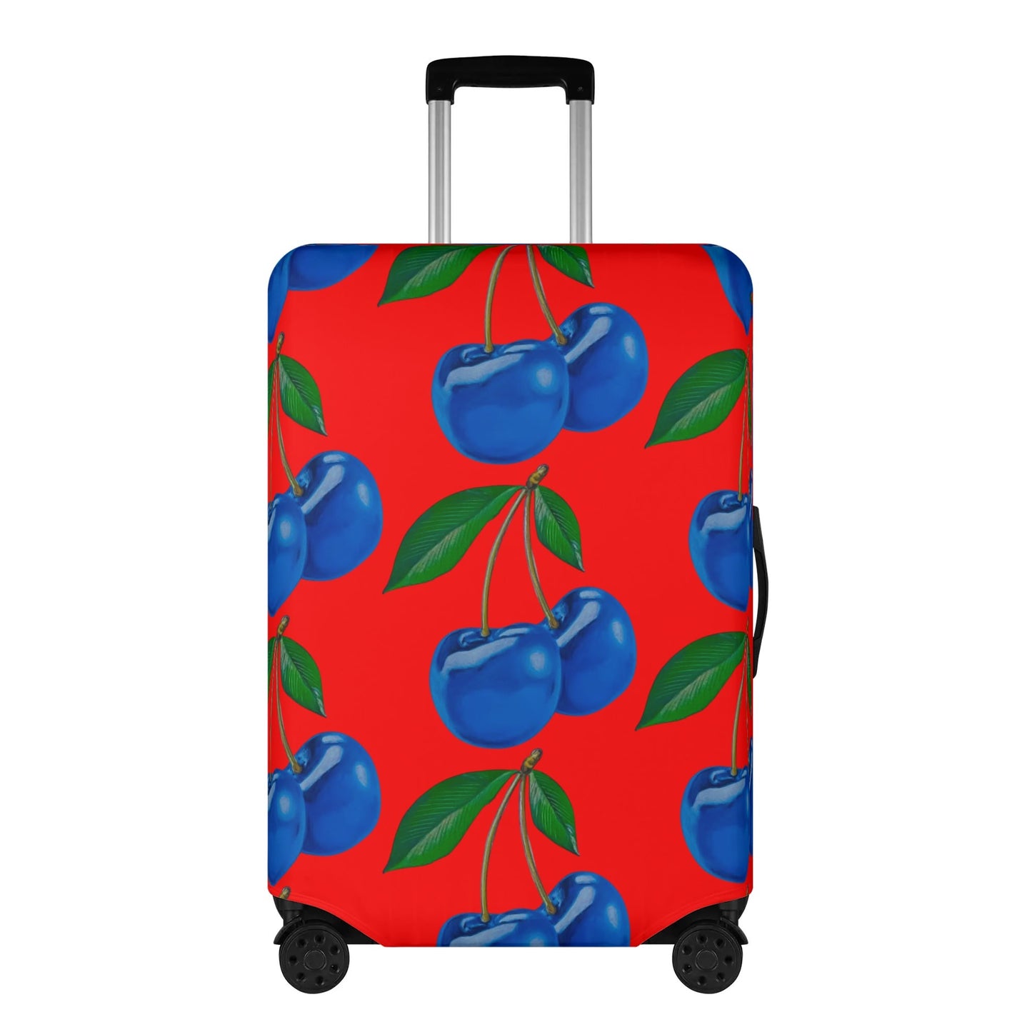 Blue Cherry© Limited Edition Pop World Traveler Simple Duty Strong Flex Polyester Luggage Cover