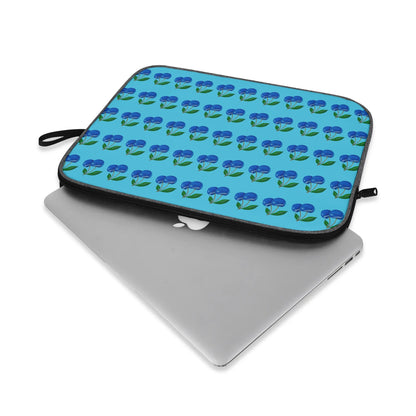 Blue Cherry© Simple Tablet Sleeve Compatible with Laptop Bag 13 inch 14 inch