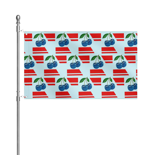 Blue Cherry© International Garden Fresh Pop Flag 3x5 Ft