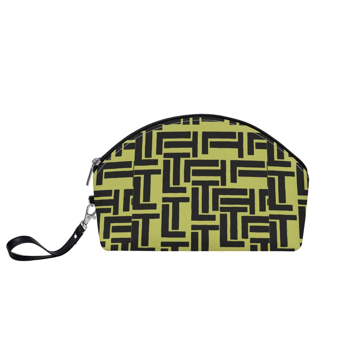 Luxturnal Candy Pop Yellow Curved Cosmetic Bag