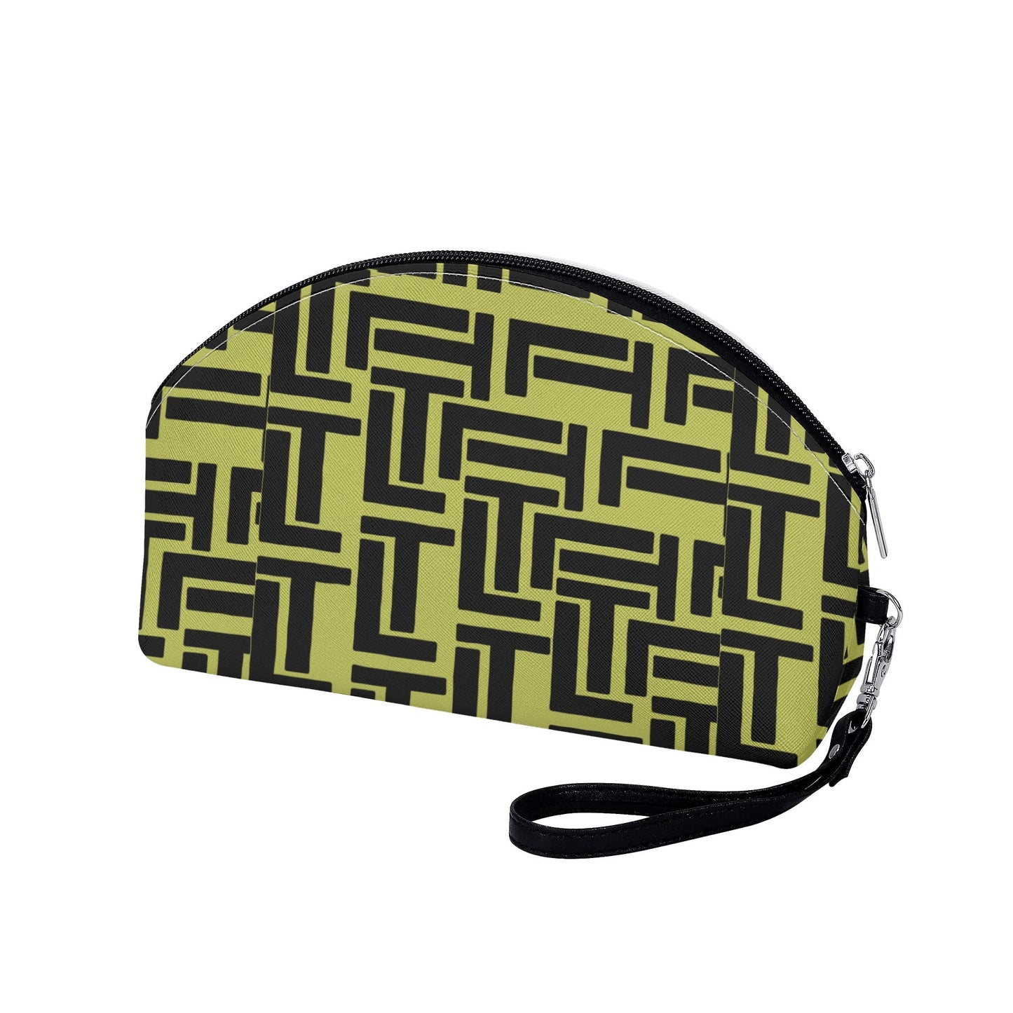 Luxturnal Candy Pop Yellow Curved Cosmetic Bag