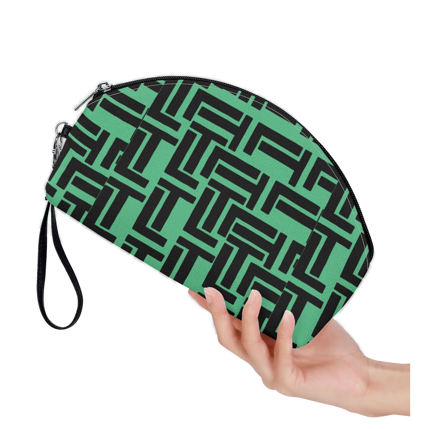 Luxturnal Candy Pop Blue Green Cosmetic Bag