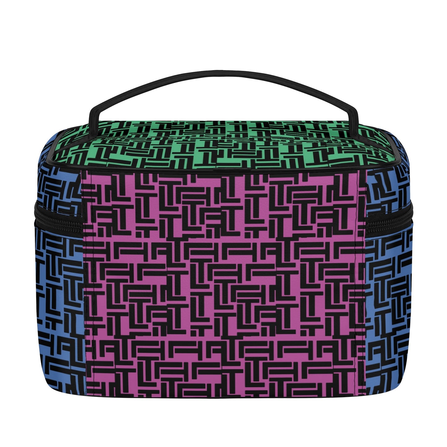 Luxturnal Miami Pop Party Euro Soft PU Leather Cosmetic Bag