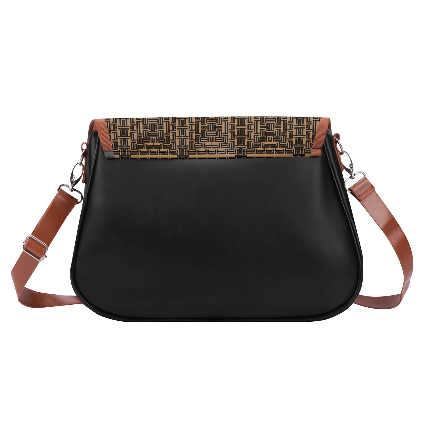 Simply Sally Classic Brown Leather Shoulder bag