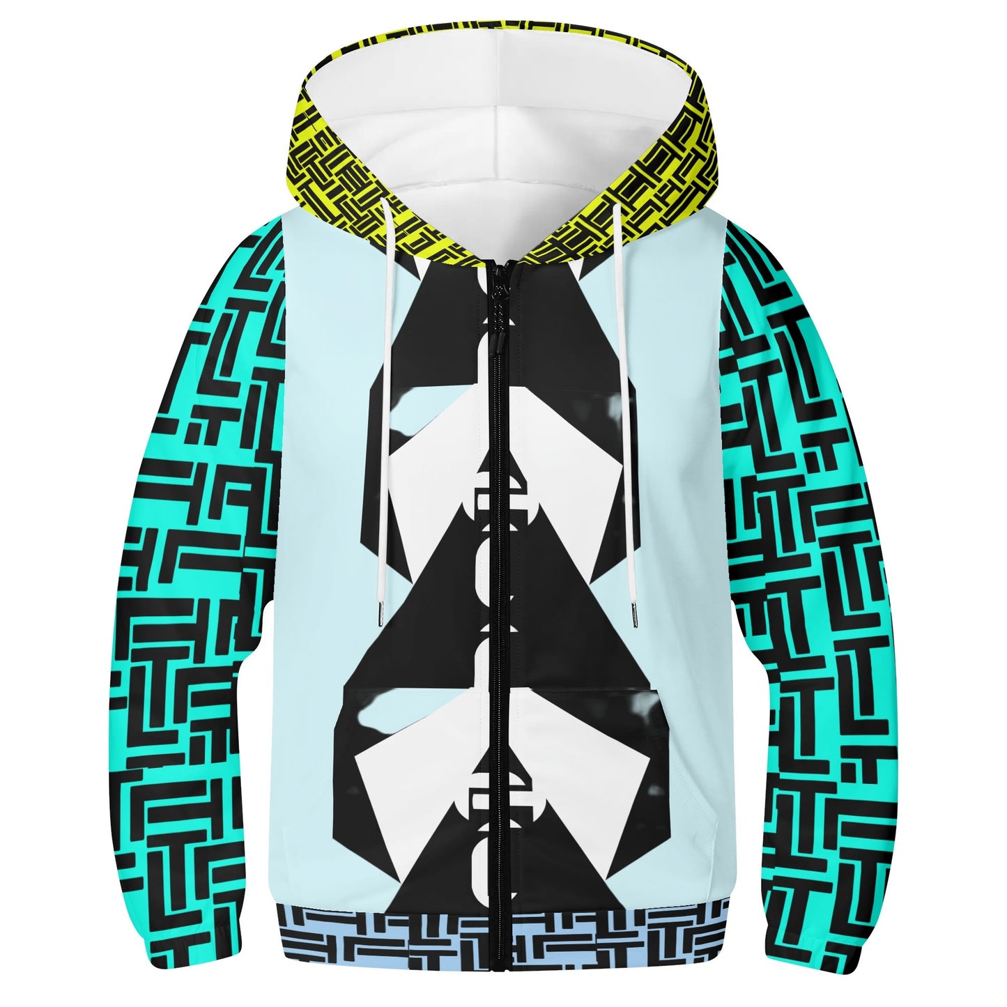 Skateboard Youth Lightweight Zipper Jumper Sweatshirt Hoodie