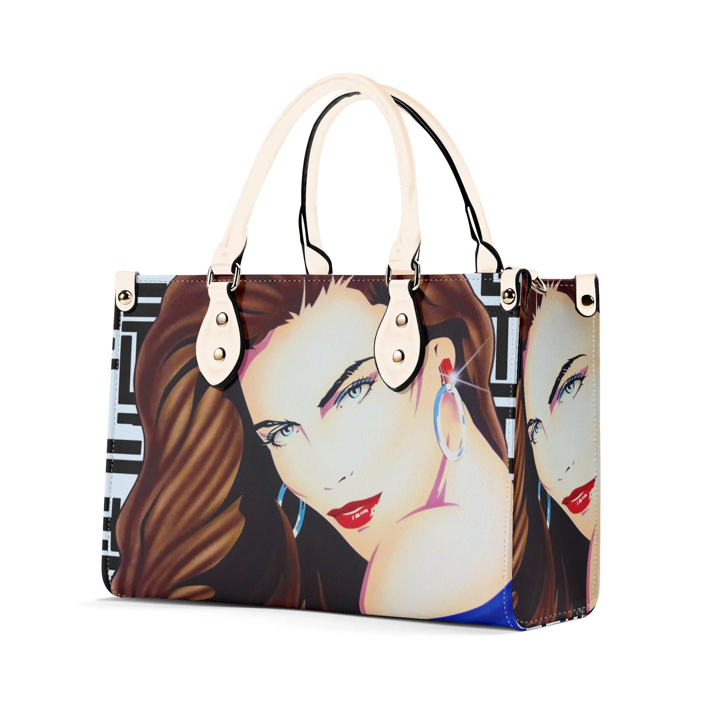 Lady Print© New Version-Luxury Women Euro Soft PU Leather Handbag