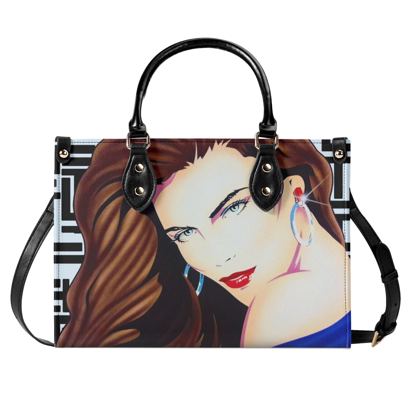 Lady Print© New Version-Luxury Women Euro Soft PU Leather Handbag