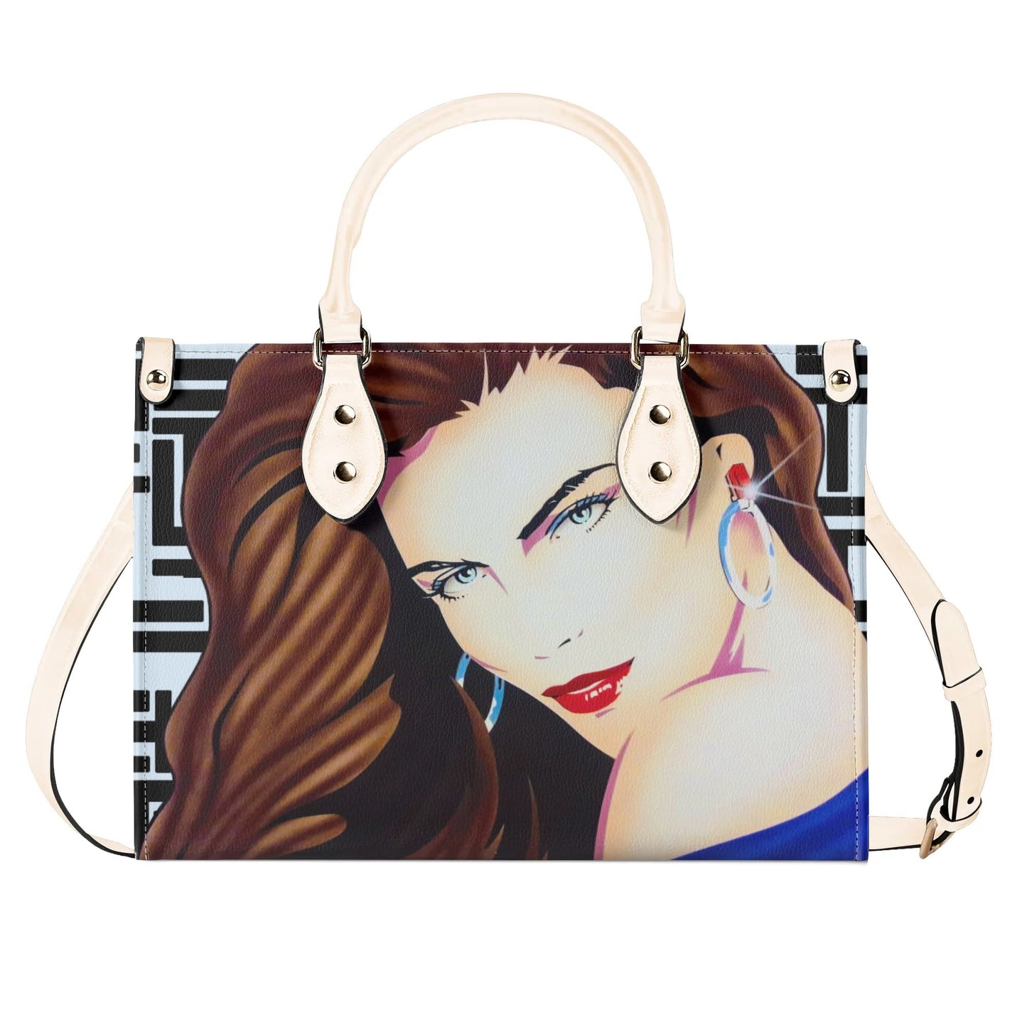 Lady Print© New Version-Luxury Women Euro Soft PU Leather Handbag