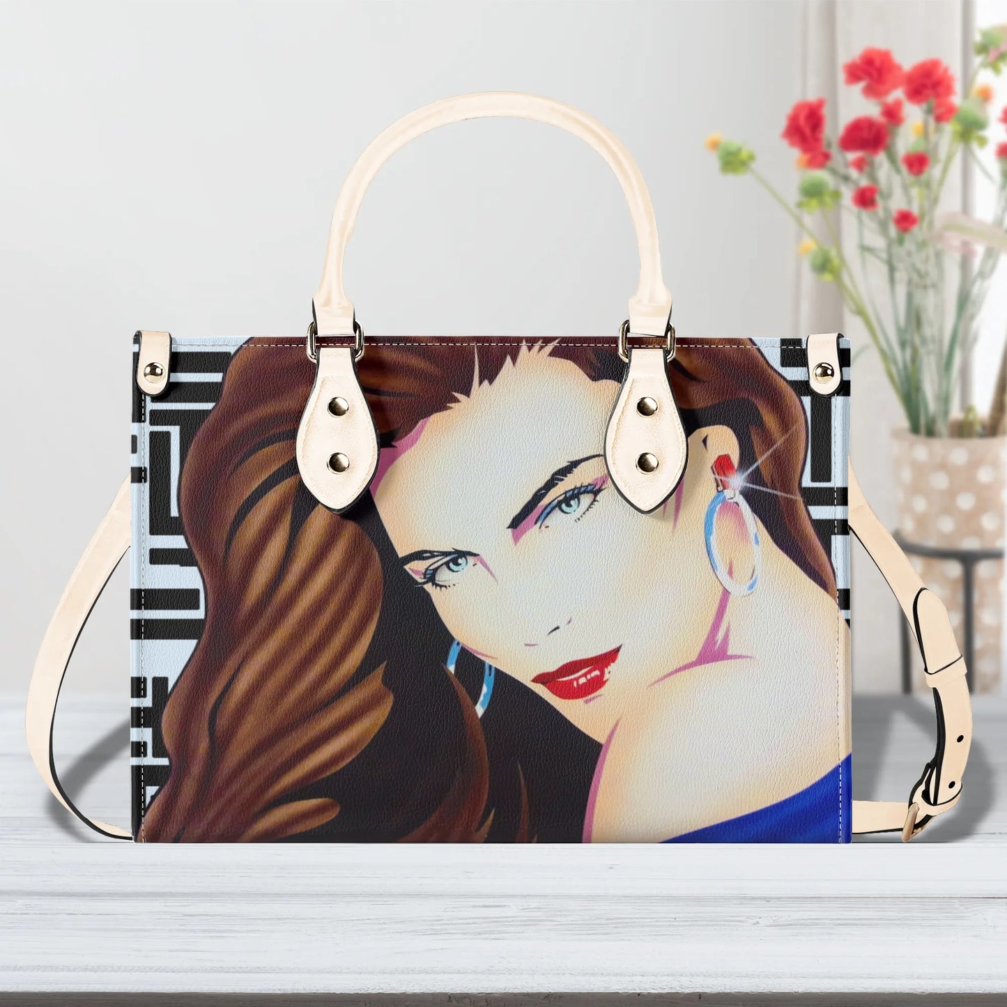 Lady Print© New Version-Luxury Women Euro Soft PU Leather Handbag