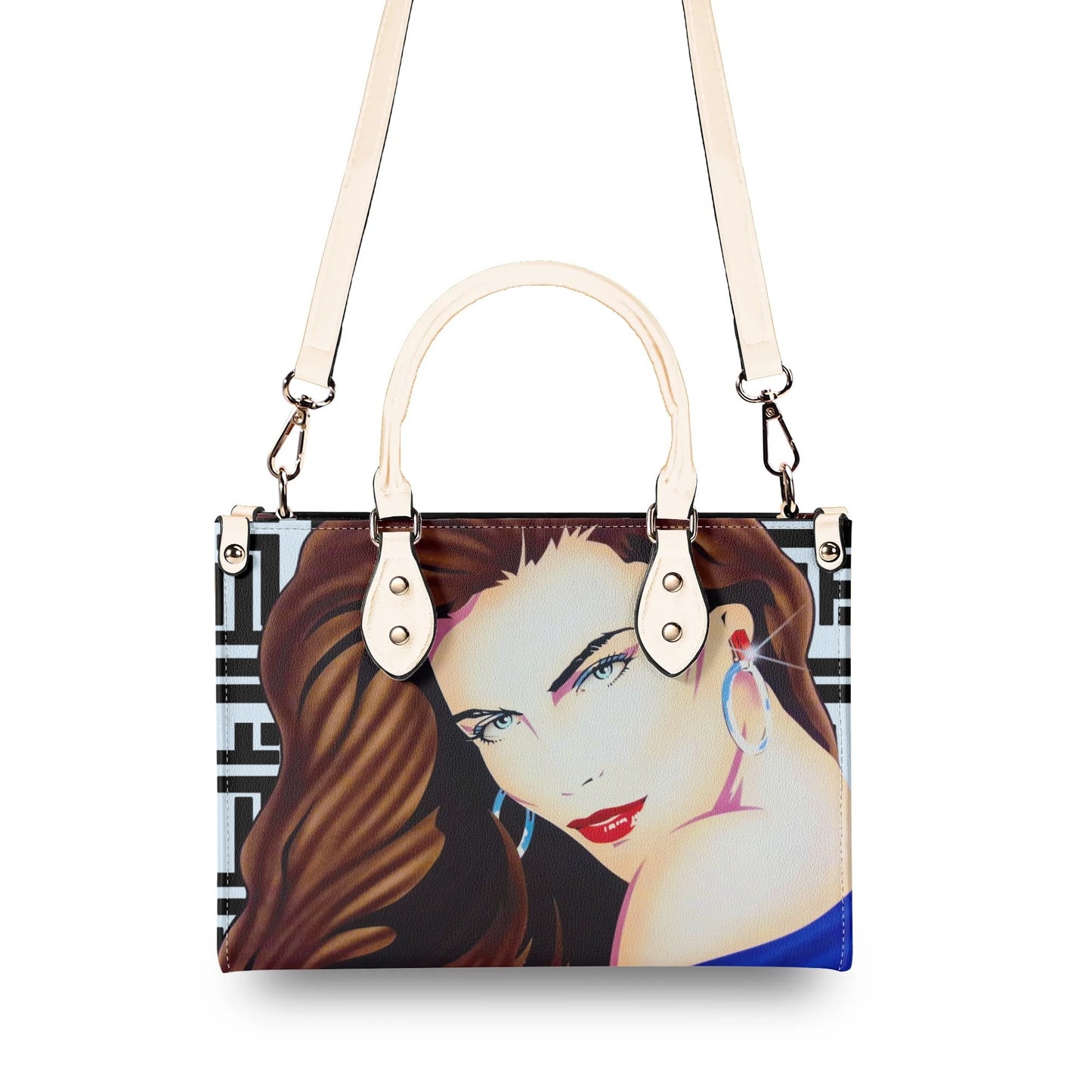 Lady Print© New Version-Luxury Women Euro Soft PU Leather Handbag