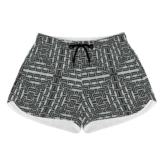 Luxturnal Grey Womens Soft Flex Beach Shorts