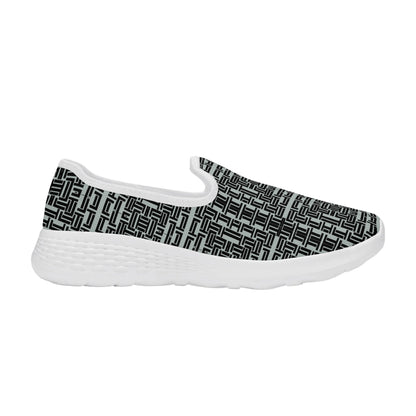 Everyday Flex Comfort Womens New Casual Slip on Shoes in Grey Mint