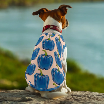 Pepper Blue© Animal Print Pet Hoodies Clothing for Small Medium Dogs Cats In Cream