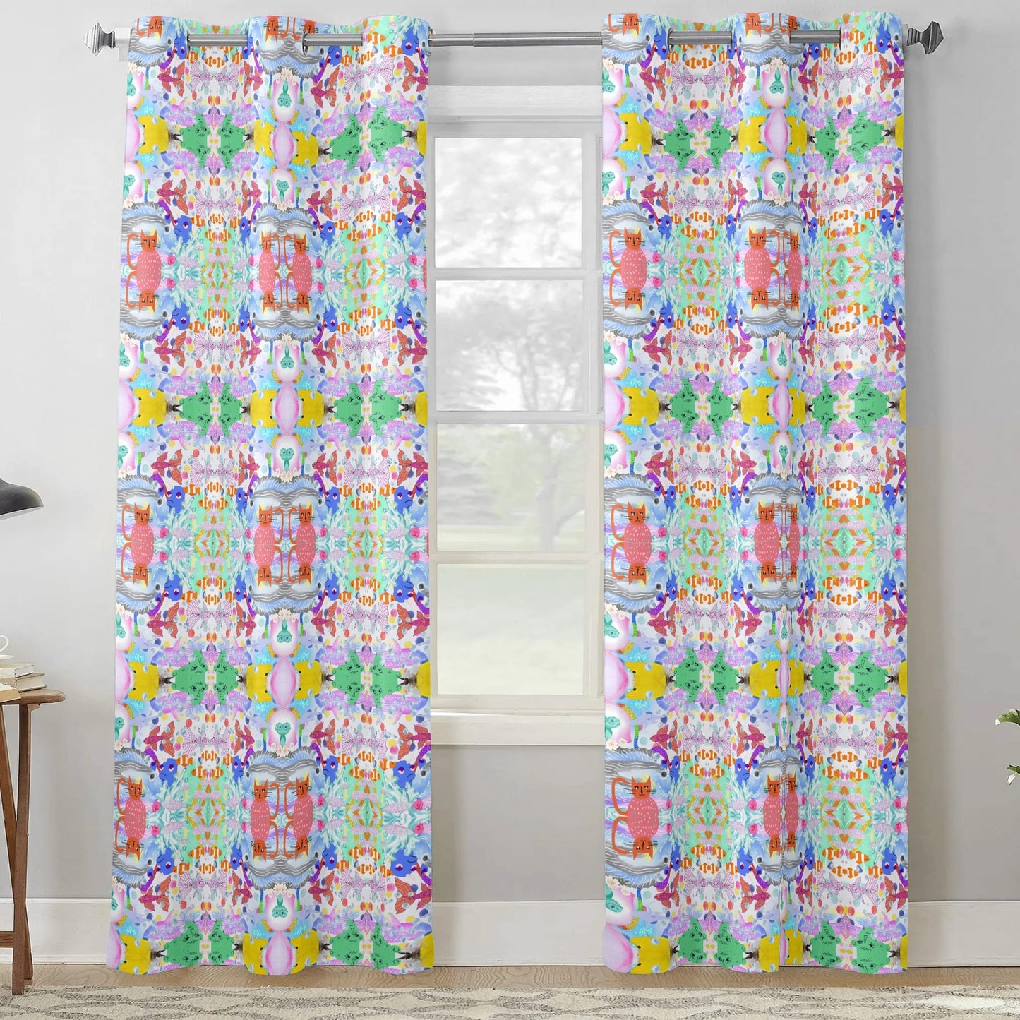 Ocean Dream© Deluxe Chic Window Curtains (2 PCS) 132X213 CM