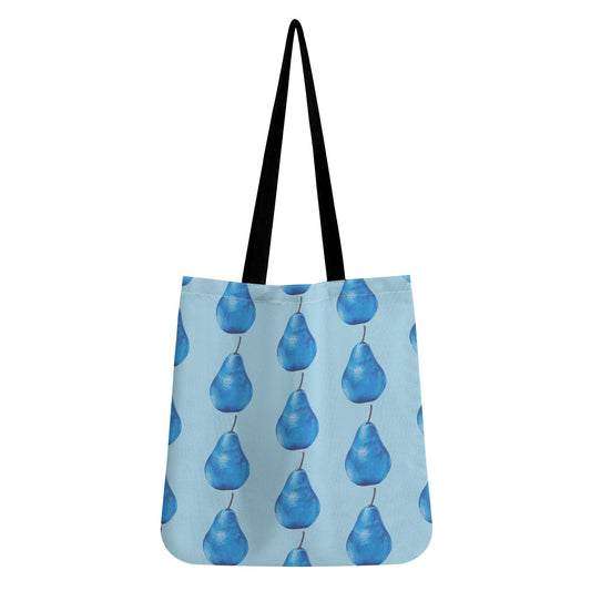 Pear Blue© Simple Chic Cloth Tote Bag Everyday All Purpose