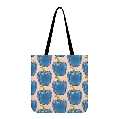 Pepper Blue© Simple Chic Cloth Tote Bag Everyday All Purpose