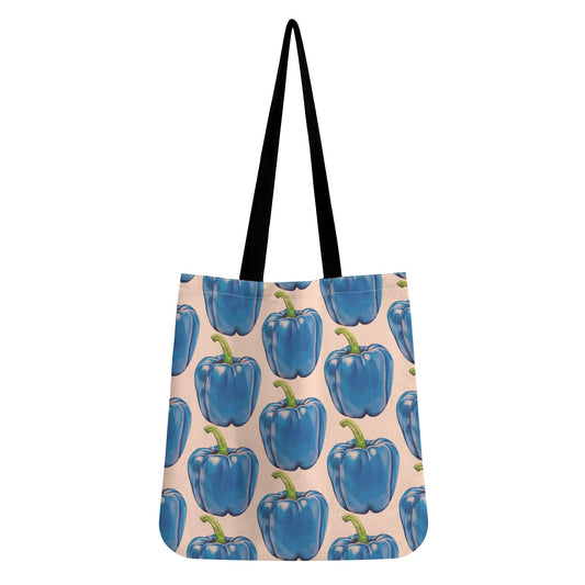 Pepper Blue© Simple Chic Cloth Tote Bag Everyday All Purpose