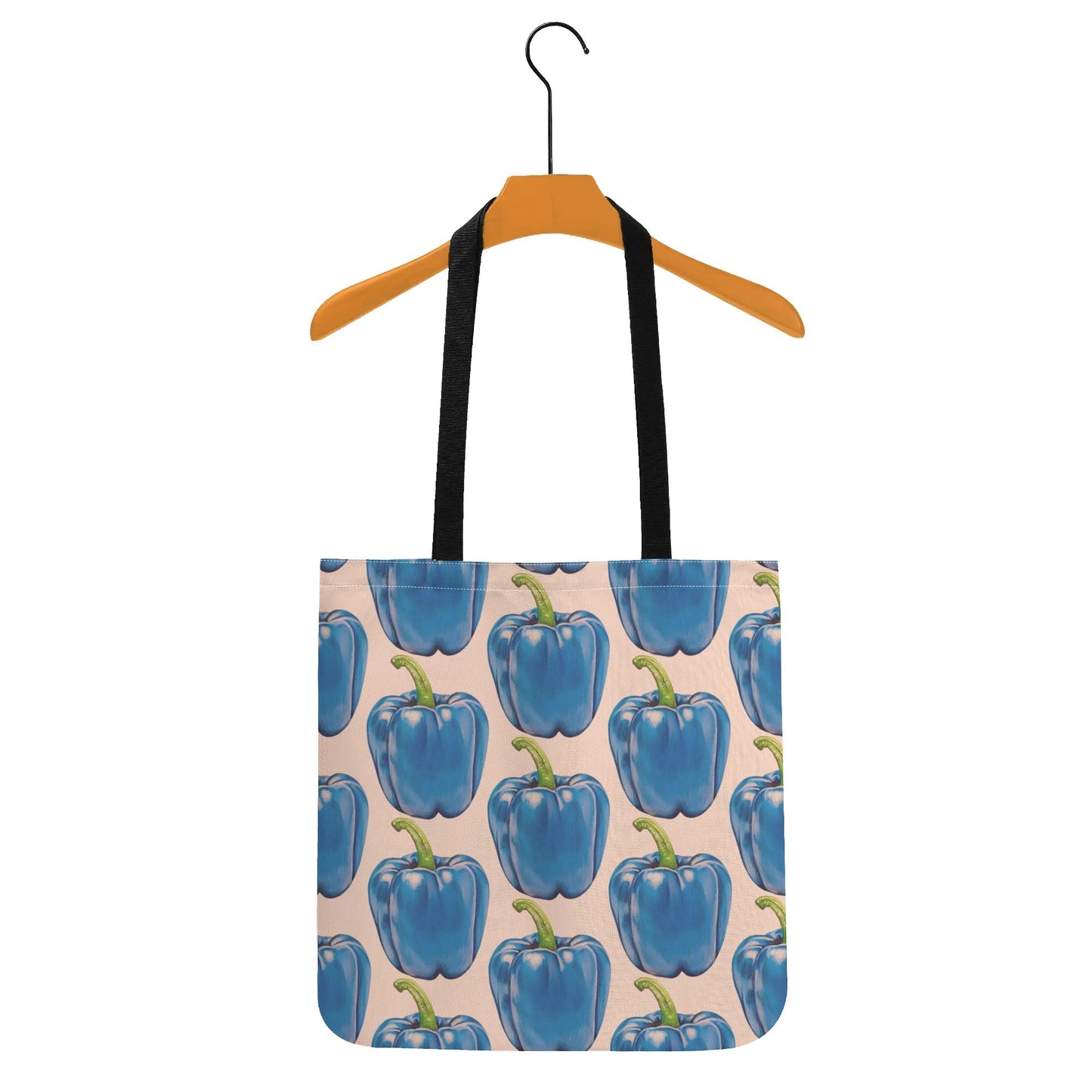 Pepper Blue© Simple Chic Cloth Tote Bag Everyday All Purpose