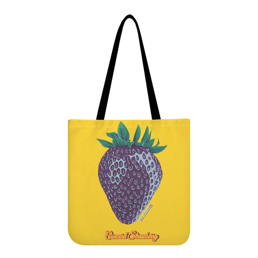 Concord Strawberry© By Artist Gib Robbie Simple Chic Cloth Tote Bag Everyday All Purpose (Support Local Artist)