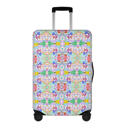 Ocean Dream© World Traveler Simple Duty Strong Flex Pink Luggage Cover