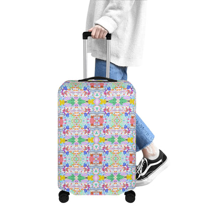 Ocean Dream© World Traveler Simple Duty Strong Flex Pink Luggage Cover