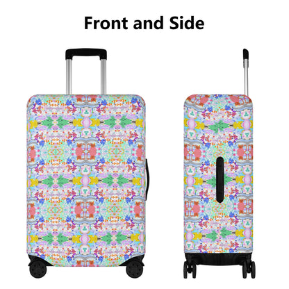 Ocean Dream© World Traveler Simple Duty Strong Flex Pink Luggage Cover