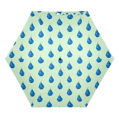 Pear Blue© Lightweight Auto Open & Close Umbrella