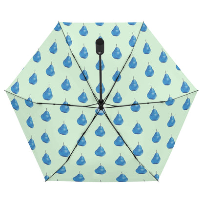 Pear Blue© Lightweight Auto Open & Close Umbrella