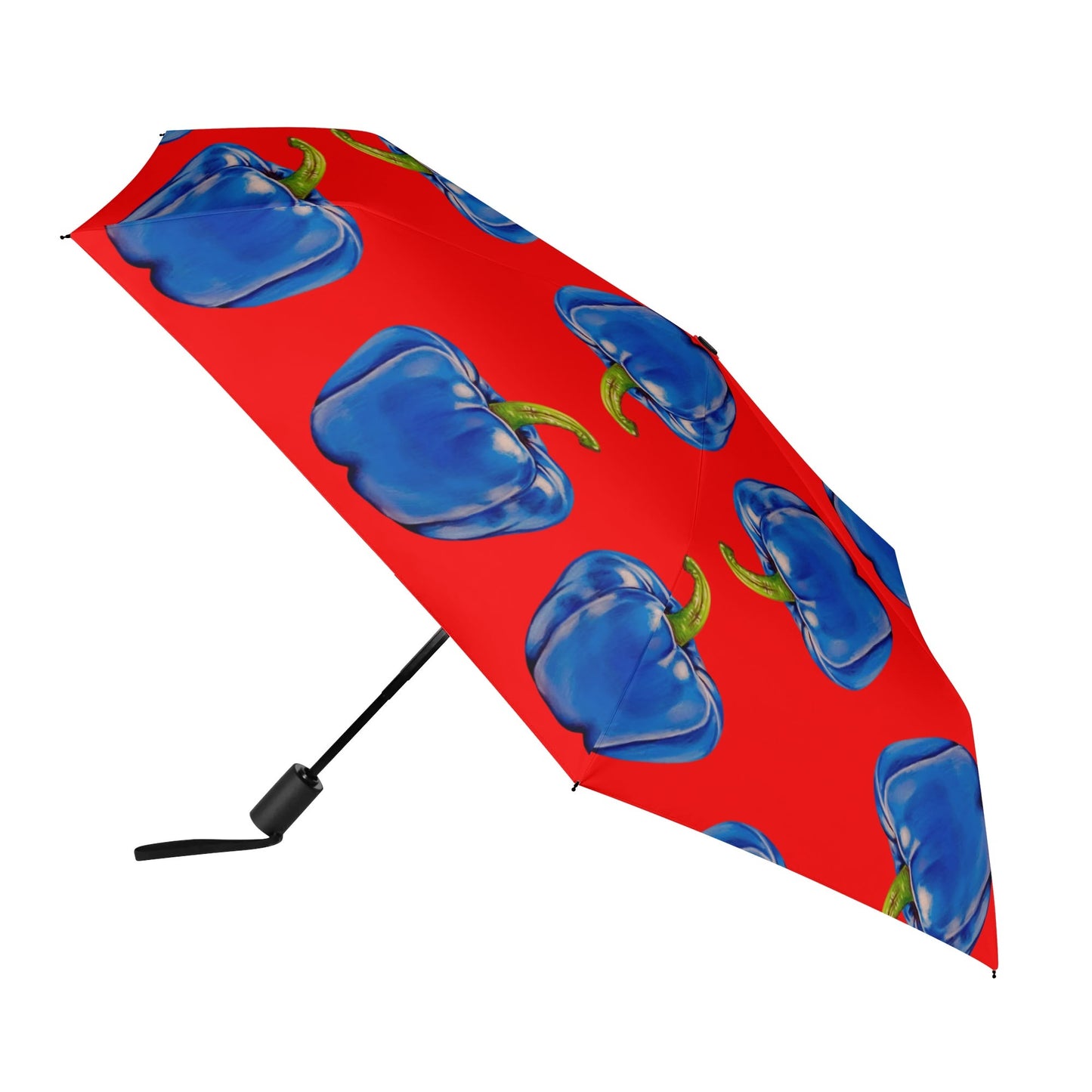 Pepper Blue© Lightweight Auto Open & Close Umbrella