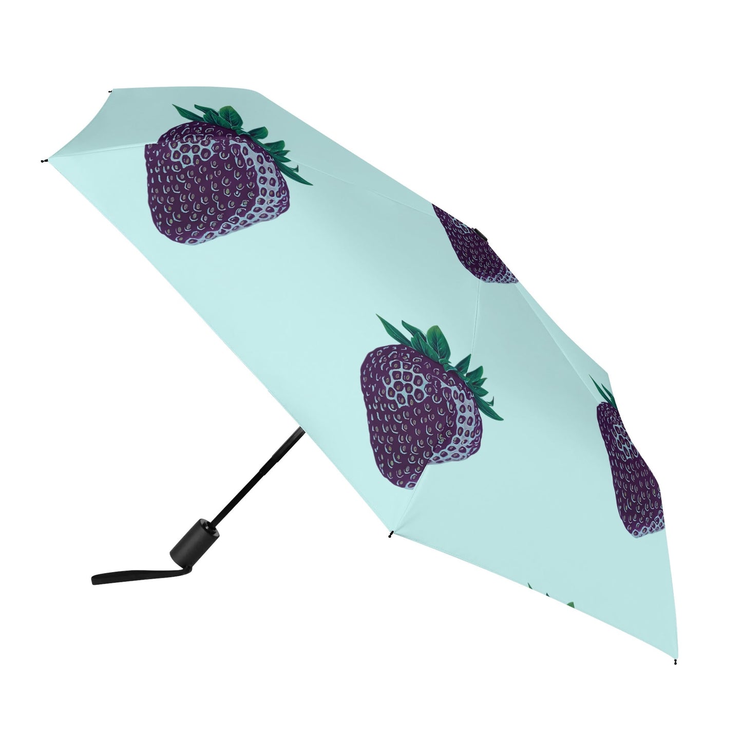 Concord Strawberry© Lightweight Auto Open & Close Umbrella