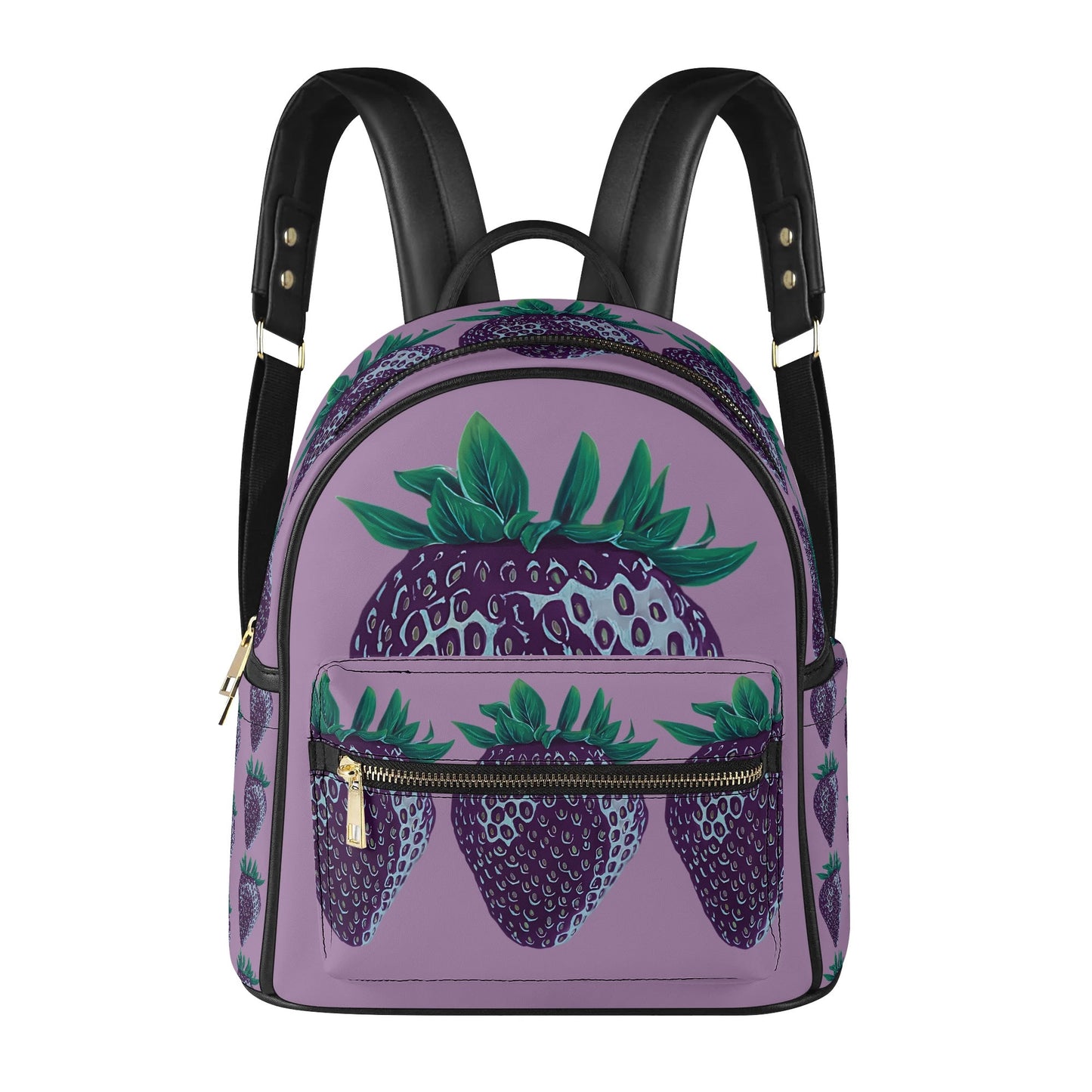 Concord Strawberry© Elite Lux Casual Euro Soft PU Leather Backpack