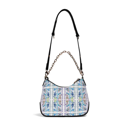 Gigi In Aruba© Luxturnal Lady Euro Soft PU Shoulder Bag With Chain Decoration In White