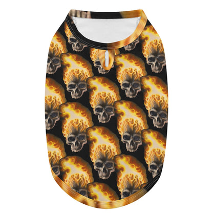 Skull Candy© Animal Print Pet Hoodies Clothing for Small Medium Dogs Cats