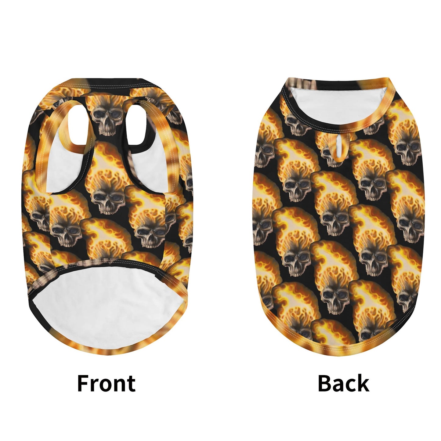 Skull Candy© Animal Print Pet Hoodies Clothing for Small Medium Dogs Cats