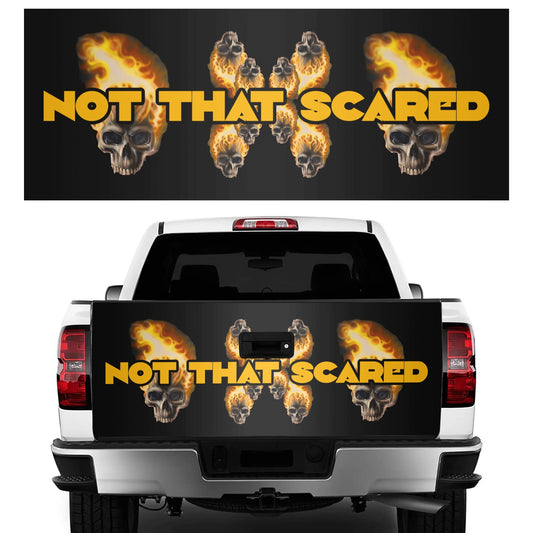 Skull Candy© Not That Scared All Weather Super Strong Flex Tech Tailgate Wrap