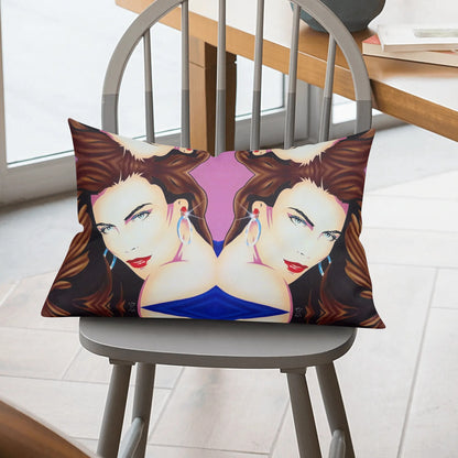 Lady Print© Soft Comfort Cozy Decor Rectangular Every Ones Favorite Pillow Case