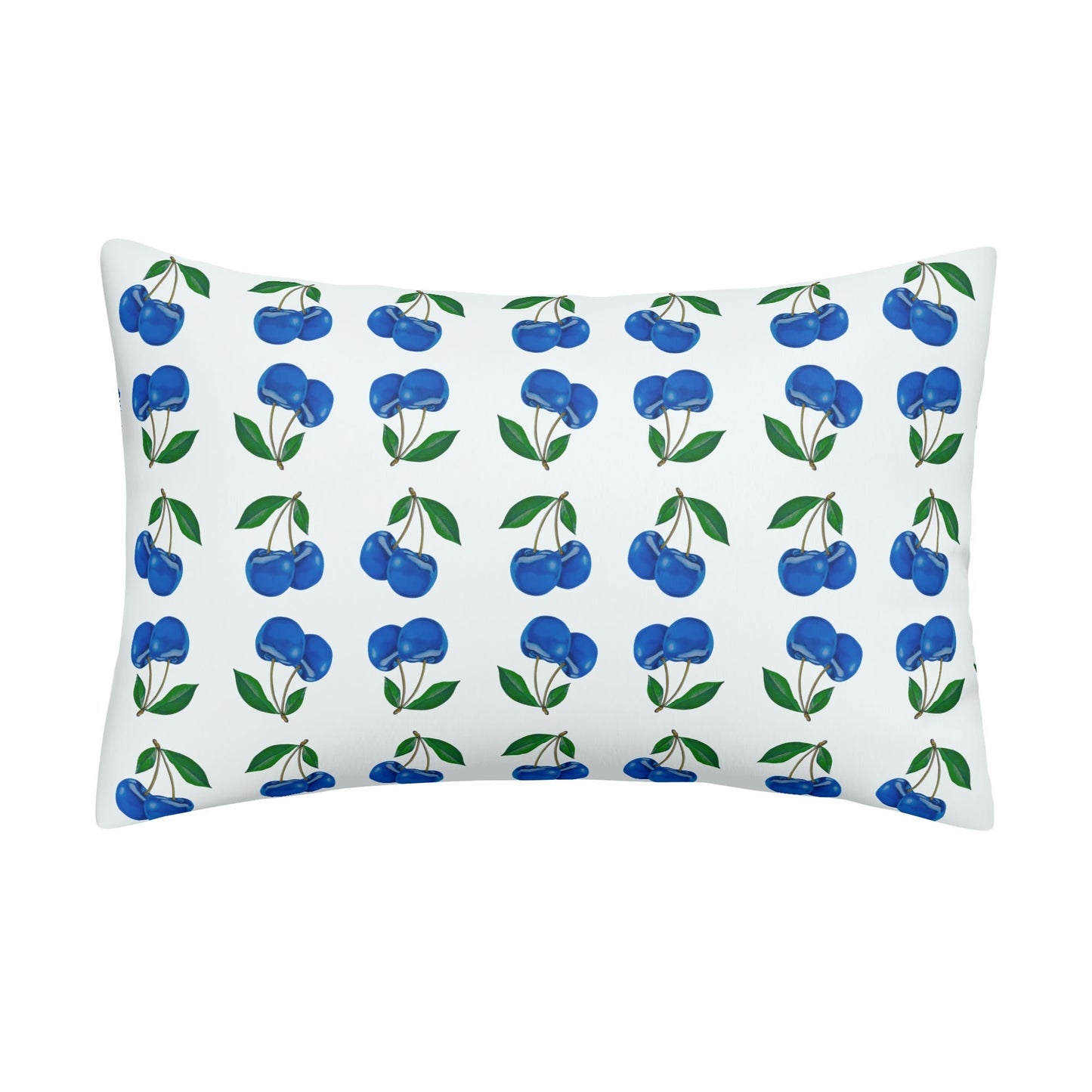 Blue Cherry© Soft Comfort Cozy Decor Rectangular Every Ones Favorite Pillow Case In Summer Blue